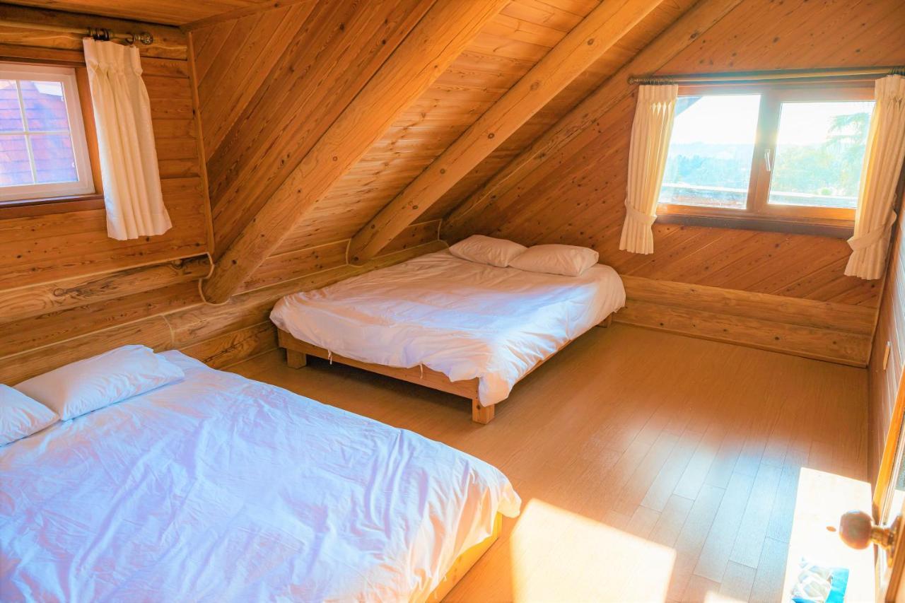 Jungmun Log Pension & Resort Согвипхо Экстерьер фото