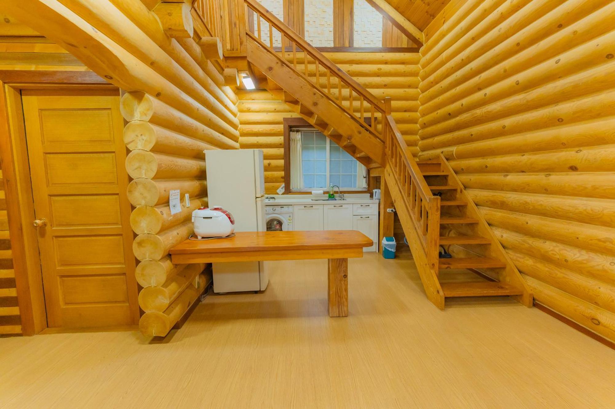 Jungmun Log Pension & Resort Согвипхо Экстерьер фото