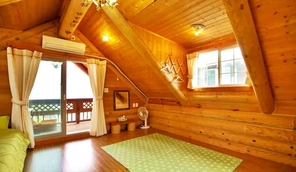 Jungmun Log Pension & Resort Согвипхо Экстерьер фото