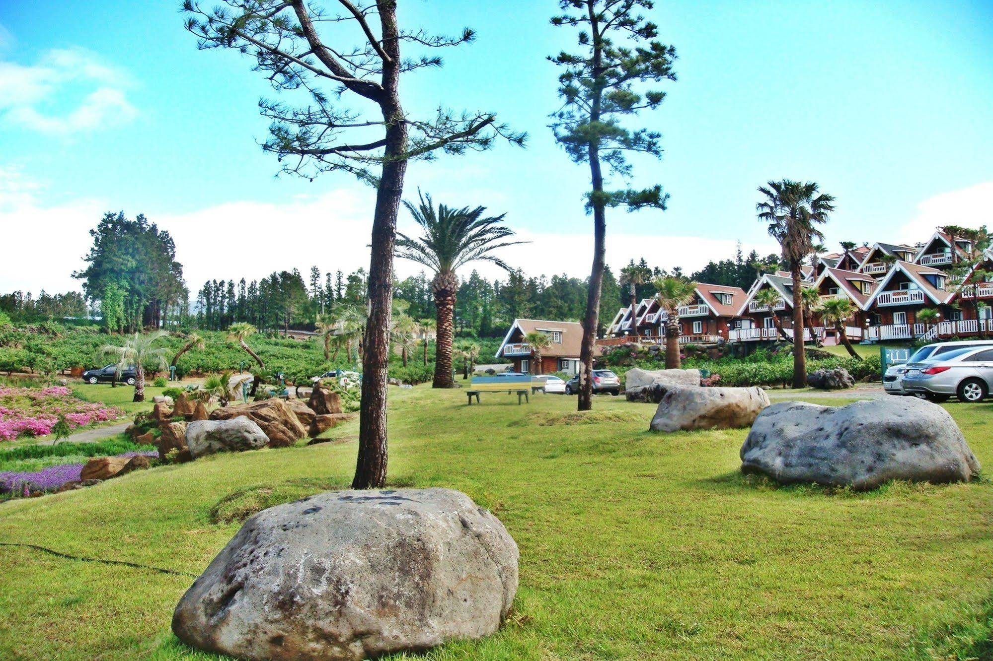 Jungmun Log Pension & Resort Согвипхо Экстерьер фото